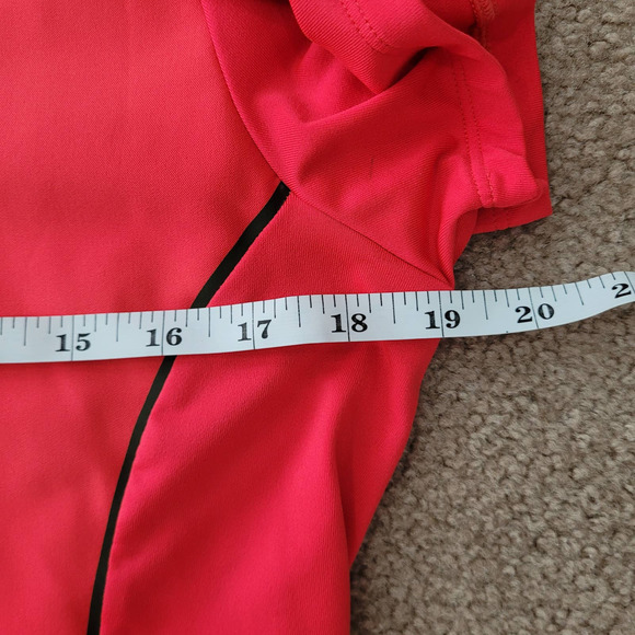 Nike Women's Short Sleeve Polo - Pink - Picture 8 of 9